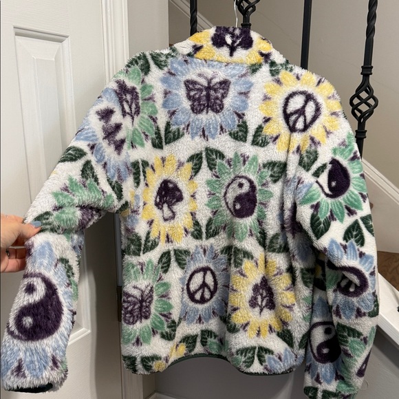 Parks Project Nature In Bloom Faux Shearling Jacket - Picture 7 of 7